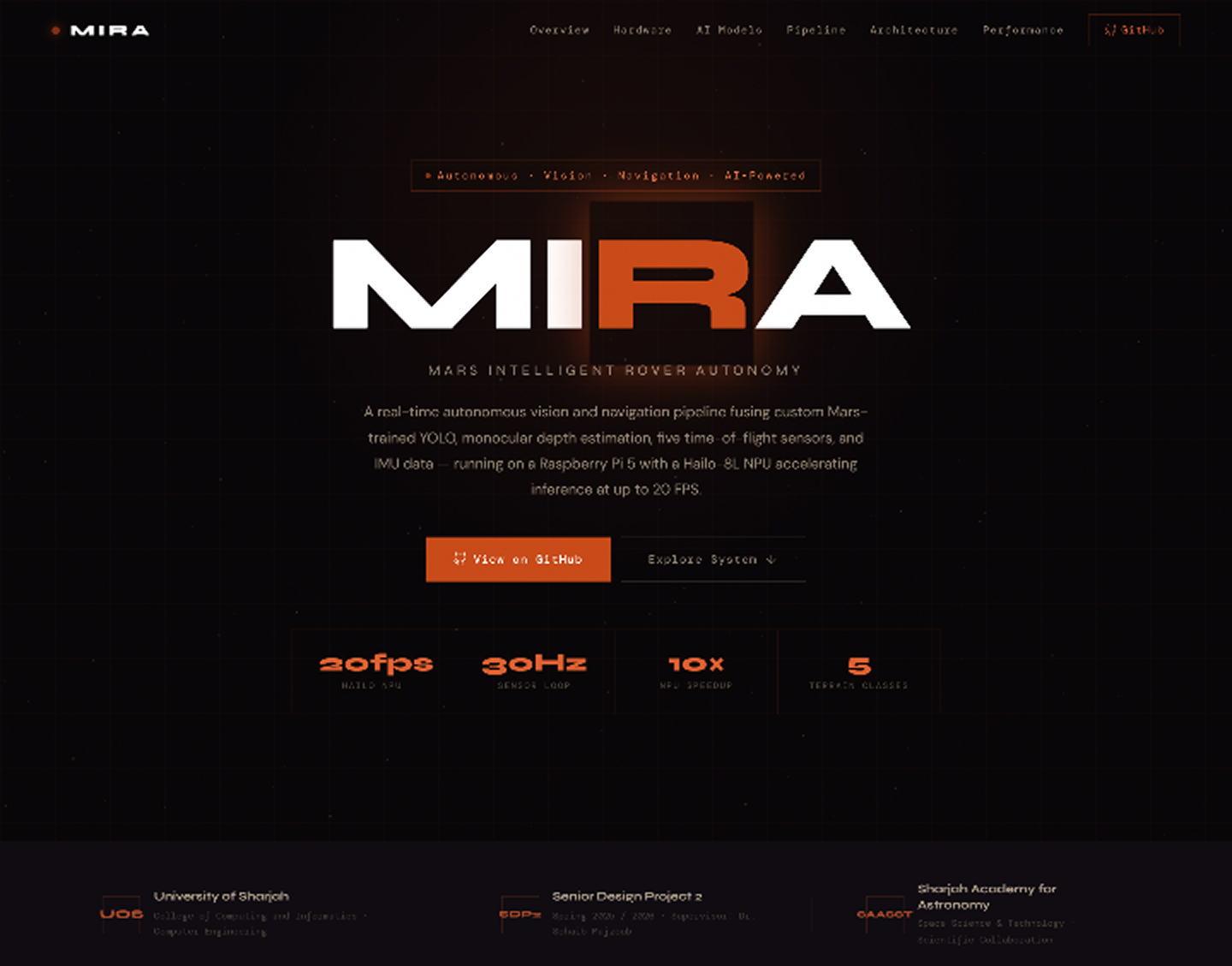 MIRA — detail 1